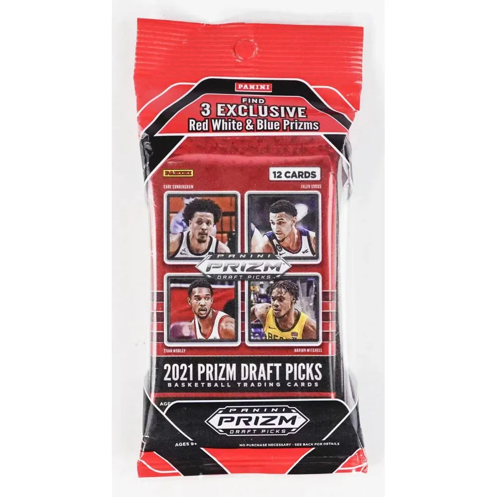 Pack multi-choix de basket-ball Panini Prizm Draft Picks 2021/22 pour violoncelle - Pack