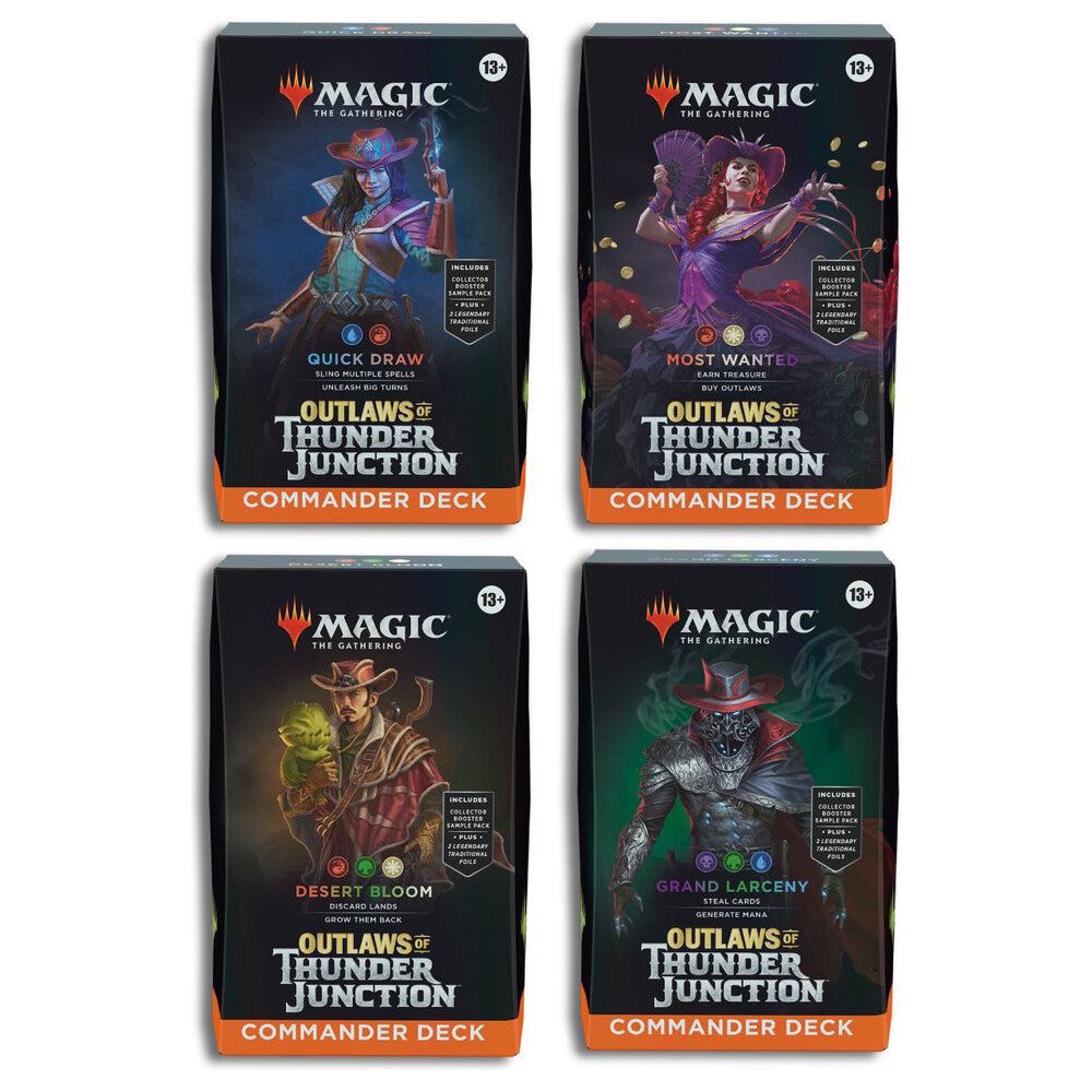 Jeu de cartes à collectionner Magic the Gathering : Outlaws of Thunder Junction - Deck de commandant