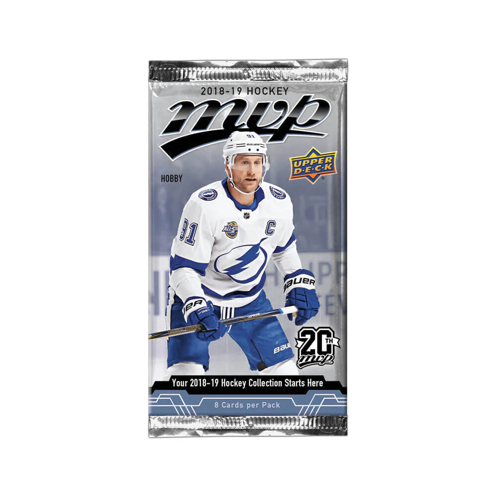 Pack de hockey pour passe-temps Upper Deck MVP 2018-19