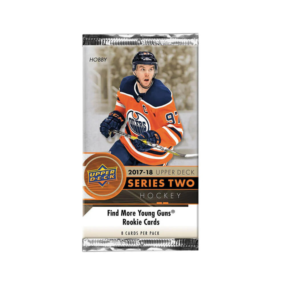 Pack de hockey pour passe-temps Upper Deck série 2 2017-2018