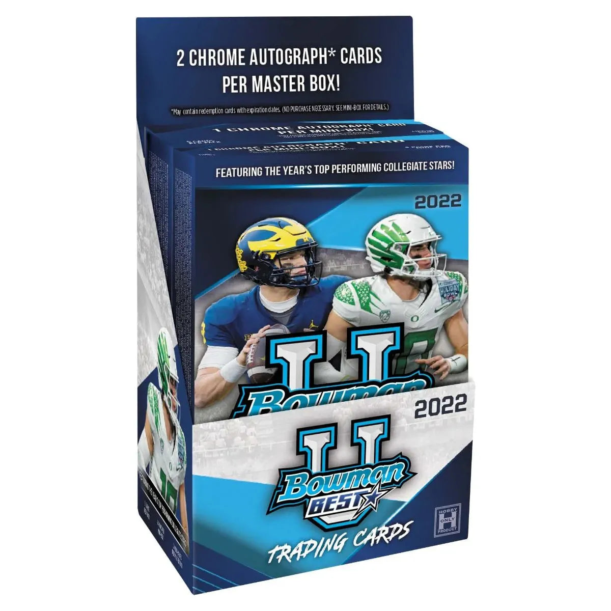 Meilleur football de l'Université Bowman 2022-23 - Hobby Box