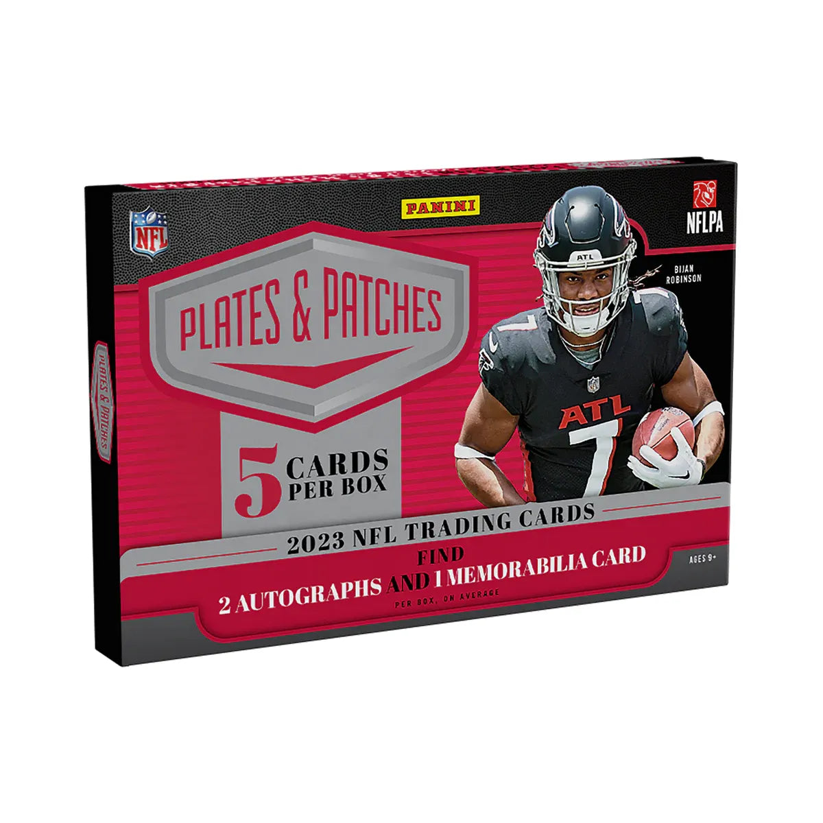 Plaques et patchs Panini 2023 Football - Hobby Box