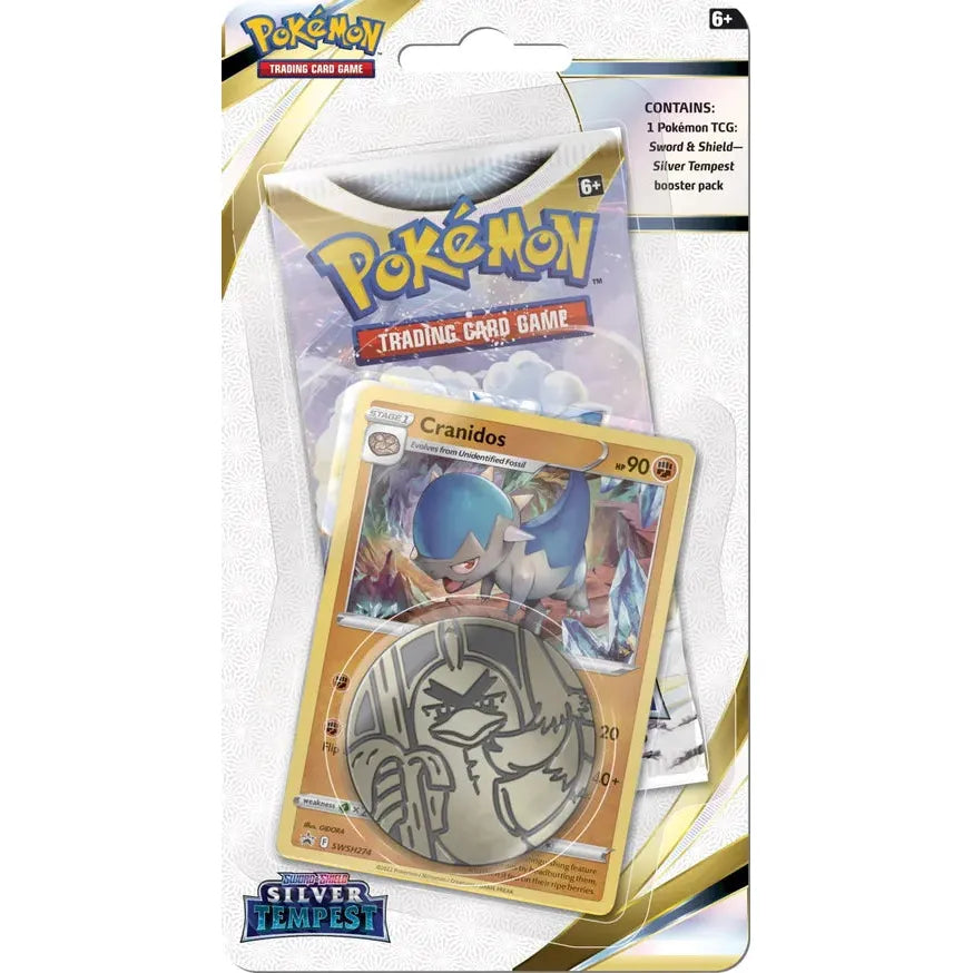 Pokémon TCG: Sword & Shield-Silver Tempest Check Lane Blister Pack