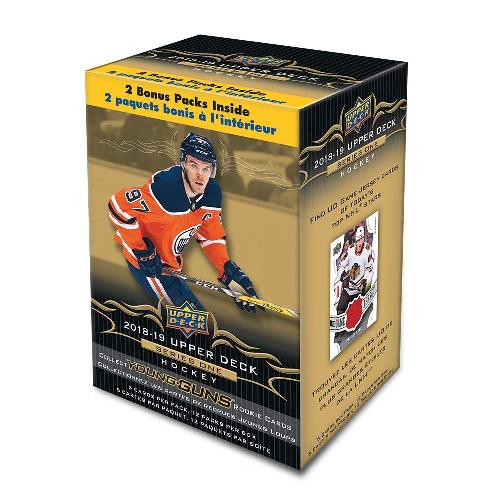 Coffret de hockey Blaster Upper Deck série 1 2018-19