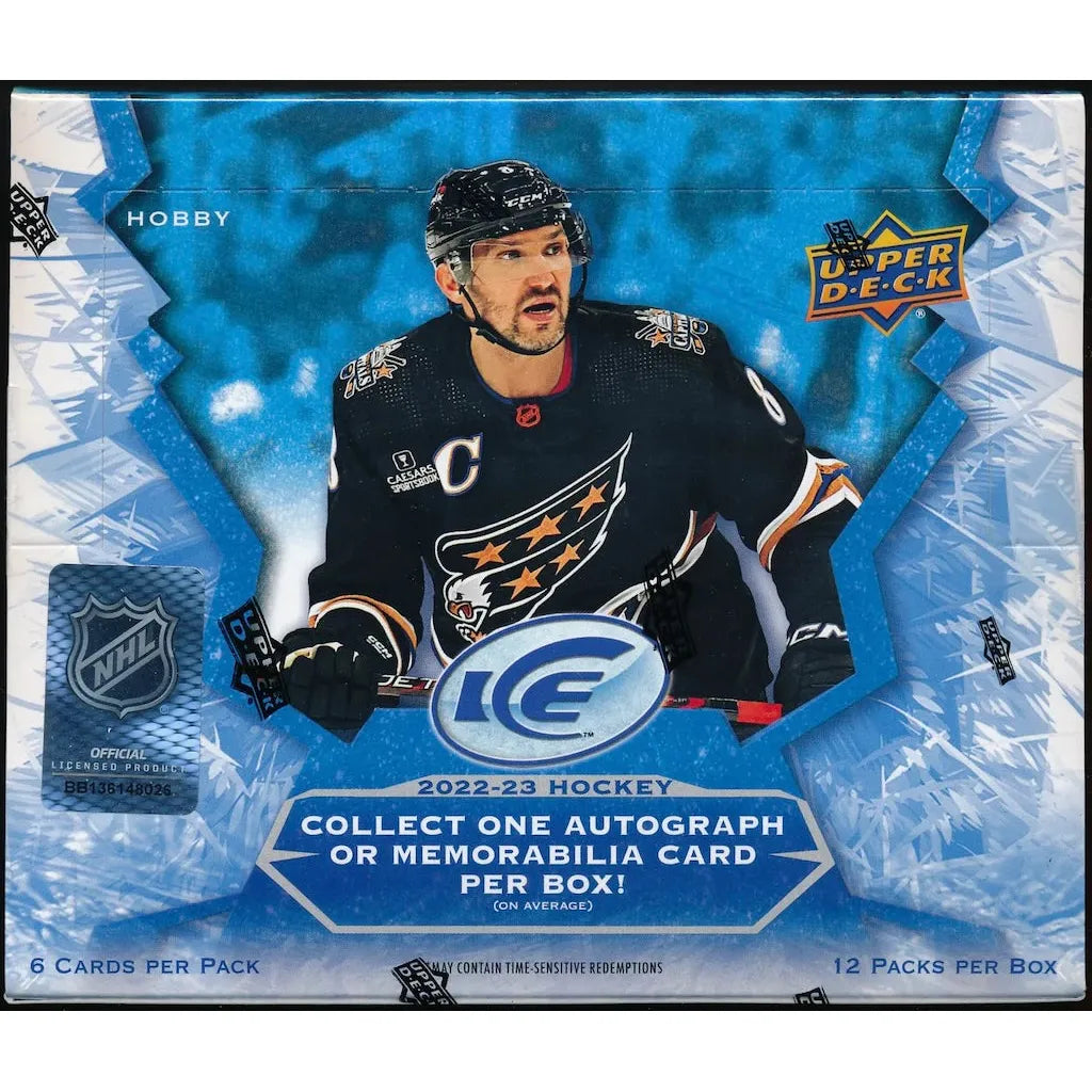 Coffret de loisirs pour hockey sur glace Upper Deck 2022-23