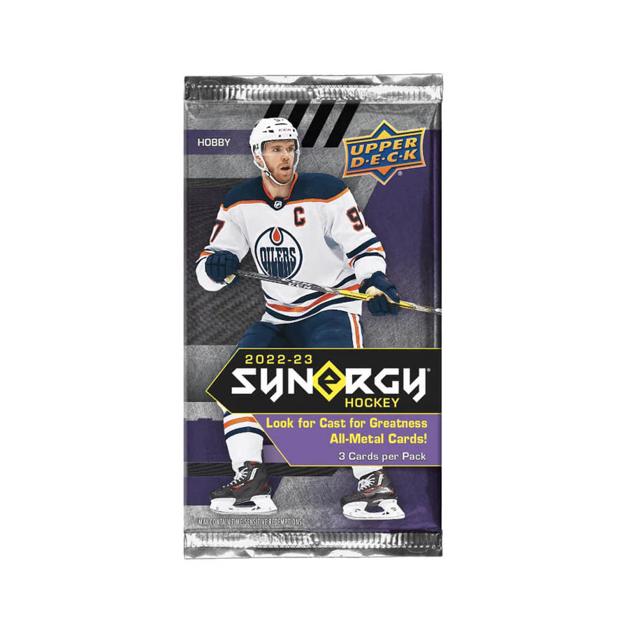 Pack hockey loisir Synergy Upper Deck 2022-23