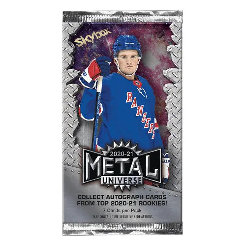 Pack de hockey pour passe-temps Upper Deck Skybox Metal Universe 2020-21