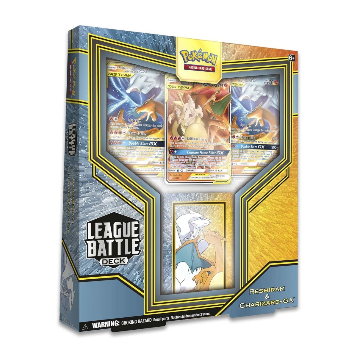 Pokémon TCG : Deck de combat de ligue Reshiram et Dracaufeu-GX/Pikachu et Zekrom-GX