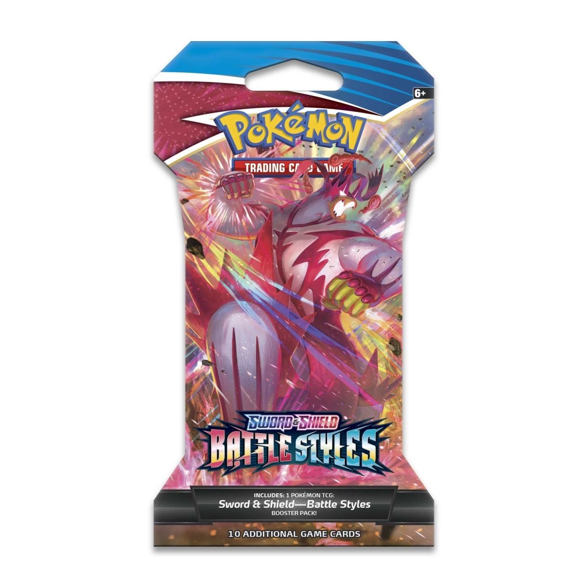Pack de boosters à pochettes Styles de combat Épée et Bouclier Pokémon TCG