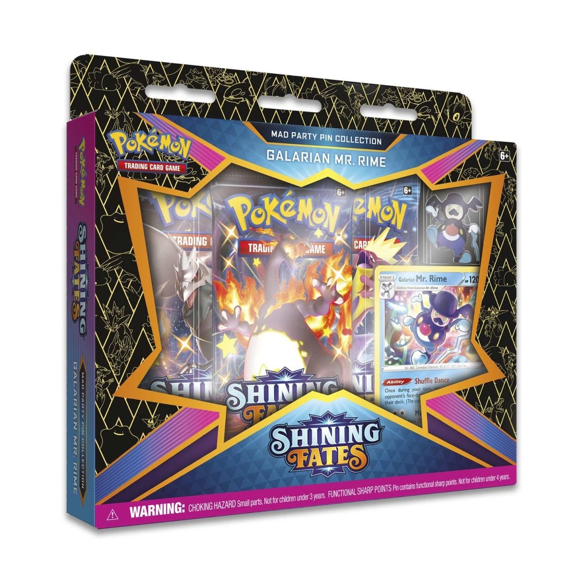 Pokémon TCG: Shining Fates Mad Party Pin Collection
