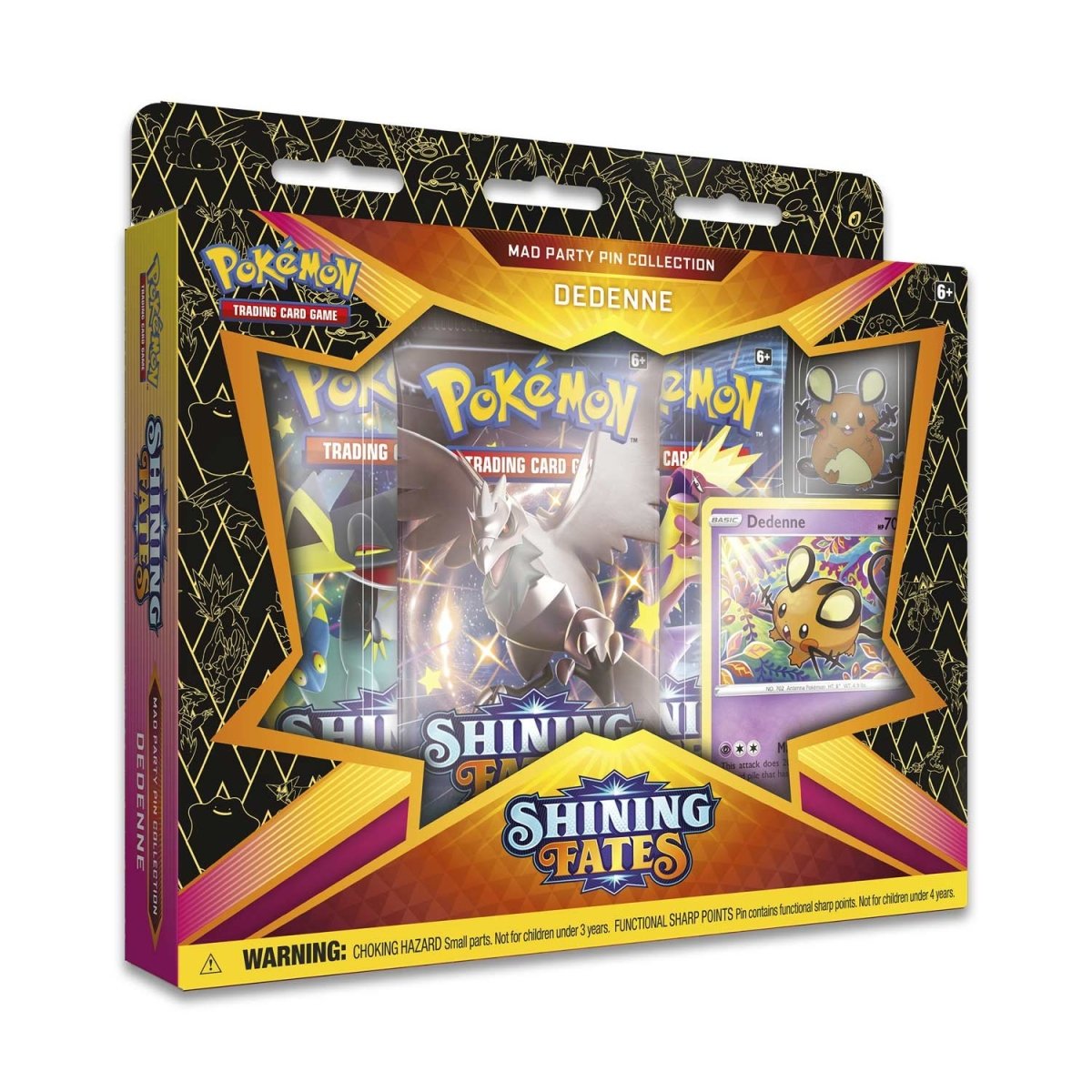 Pokémon TCG: Shining Fates Mad Party Pin Collection