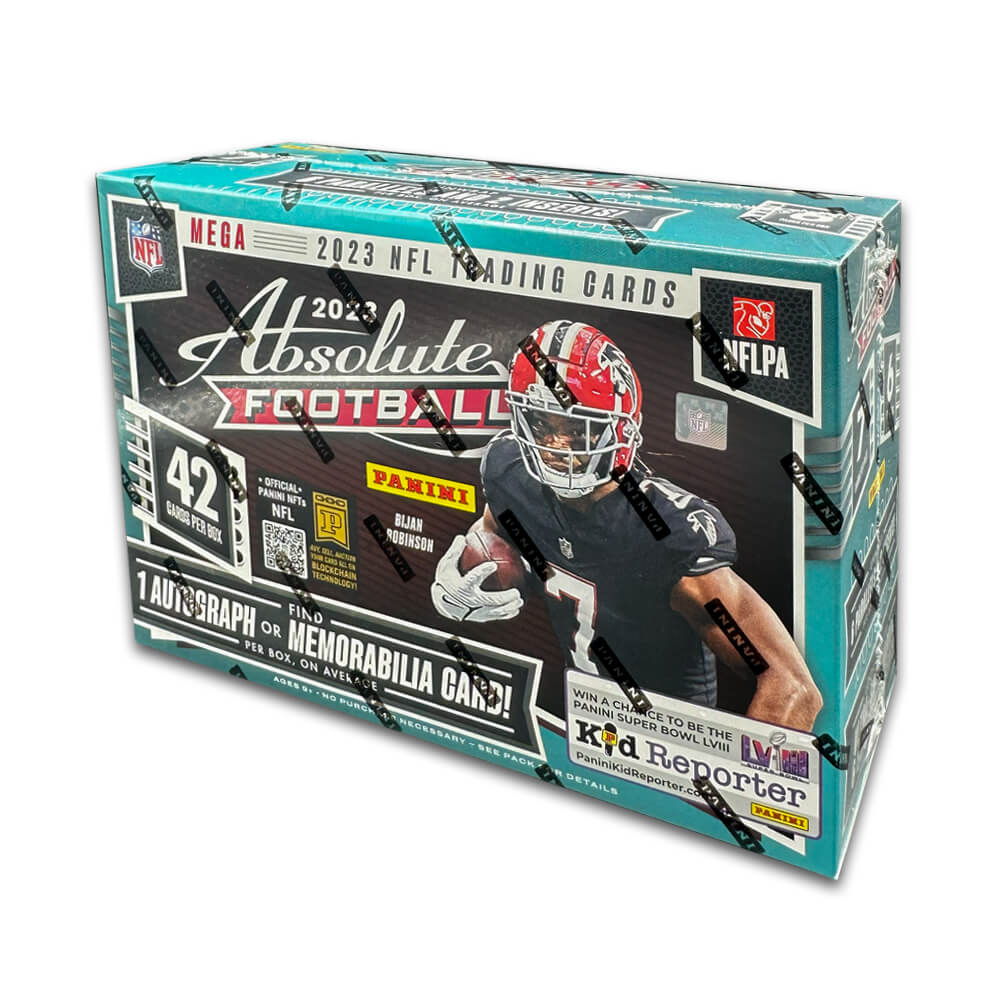 Panini Absolute Football 2023 - Hobby Mega Box (parallèles bleu sarcelle !)