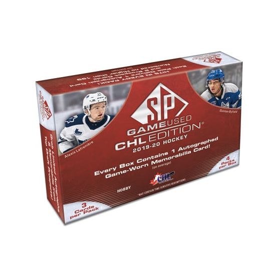Coffret de hockey sur glace Upper Deck SP édition CHL 2019-20 d'occasion
