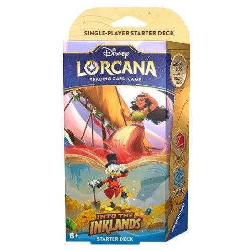 Disney Lorcana TCG : Dans les Inklands – Deck de démarrage