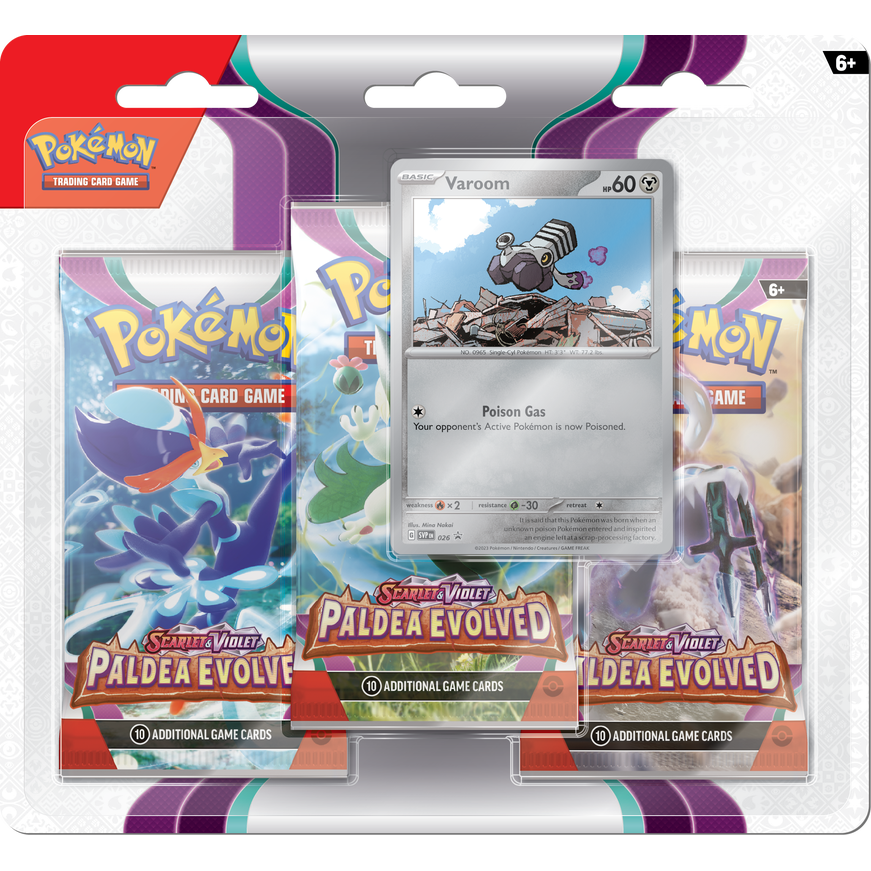 Pokémon TCG: Scarlet & Violet-Paldea Evolved 3 Booster Pack