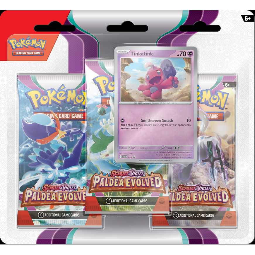 Pokémon TCG: Scarlet & Violet-Paldea Evolved 3 Booster Pack