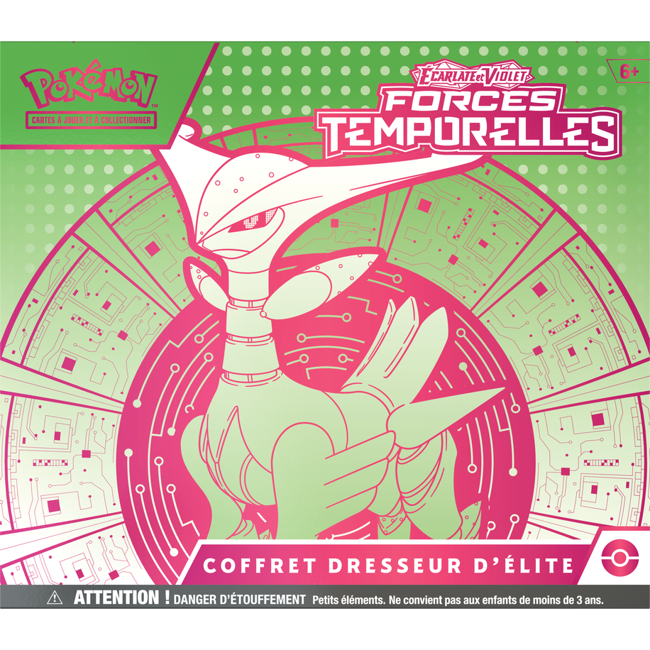 Pokémon TCG : Coffret Dresseur d'Élite Forces Temporelles - Scarlet & Violet (Français)