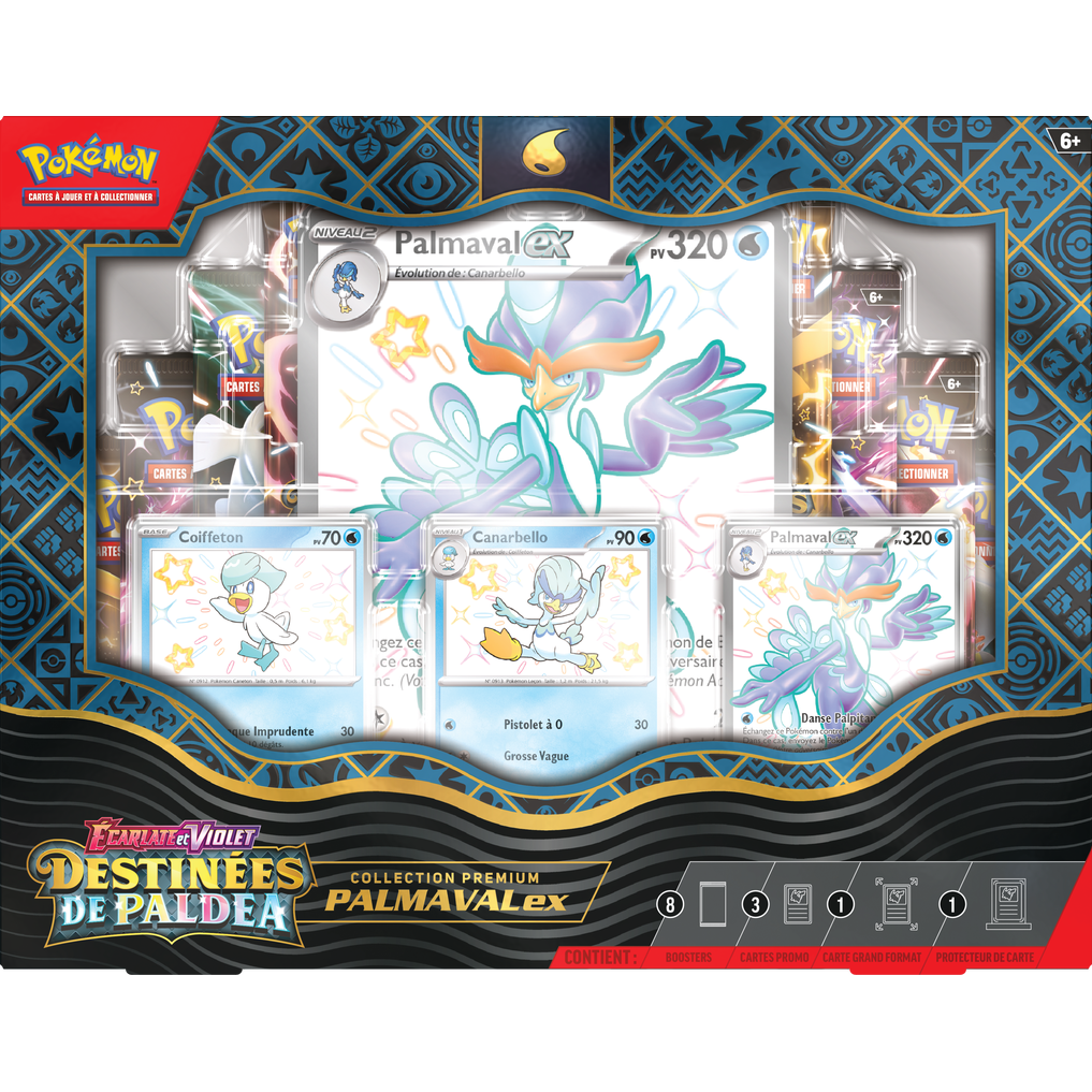 Pokémon JCC : Collection Premium Ex Destinées Paldéennes Scarlet & Violet (Français)