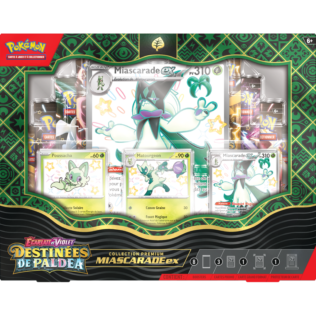 Pokémon JCC : Collection Premium Ex Destinées Paldéennes Scarlet & Violet (Français)