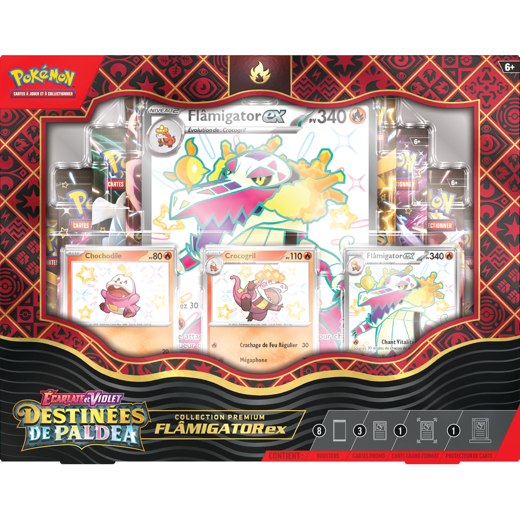 Pokémon JCC : Collection Premium Ex Destinées Paldéennes Scarlet & Violet (Français)