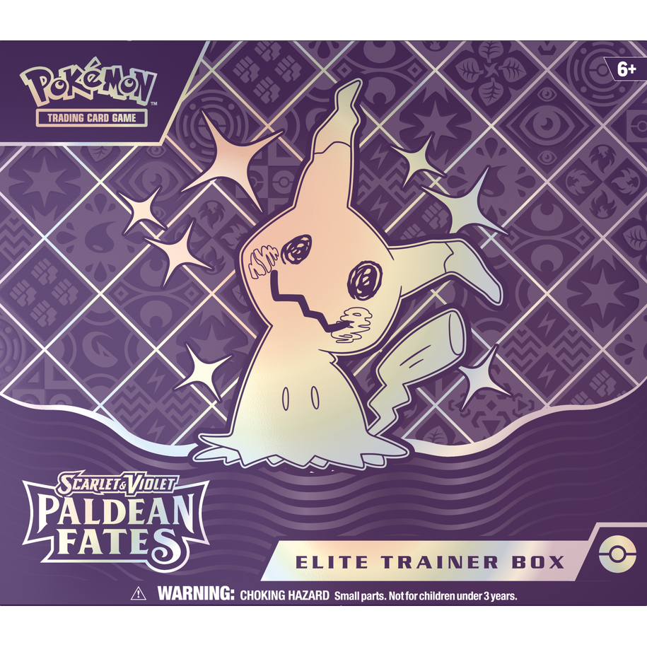 Pokemon: Scarlet & Violet: Paladin Fates Elite Trainer Box