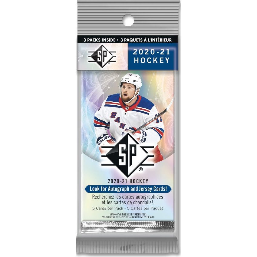 Ensemble de cintres de hockey Upper Deck SP 2020-21