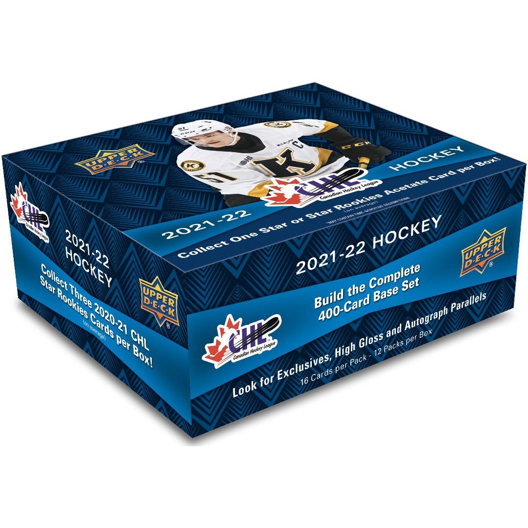 Coffret de loisirs de hockey Upper Deck CHL 2021-22