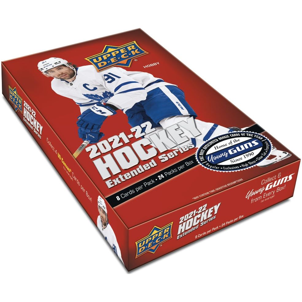 Coffret de loisirs de hockey Upper Deck Extended 2021-22