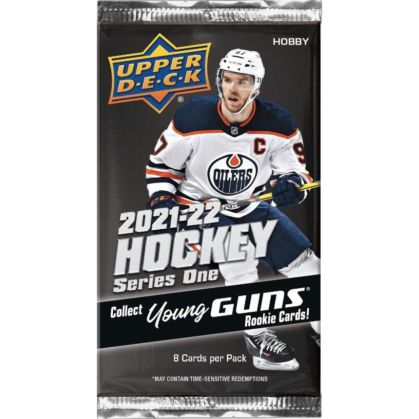 Pack de hockey pour passe-temps Upper Deck série 1 2021-22