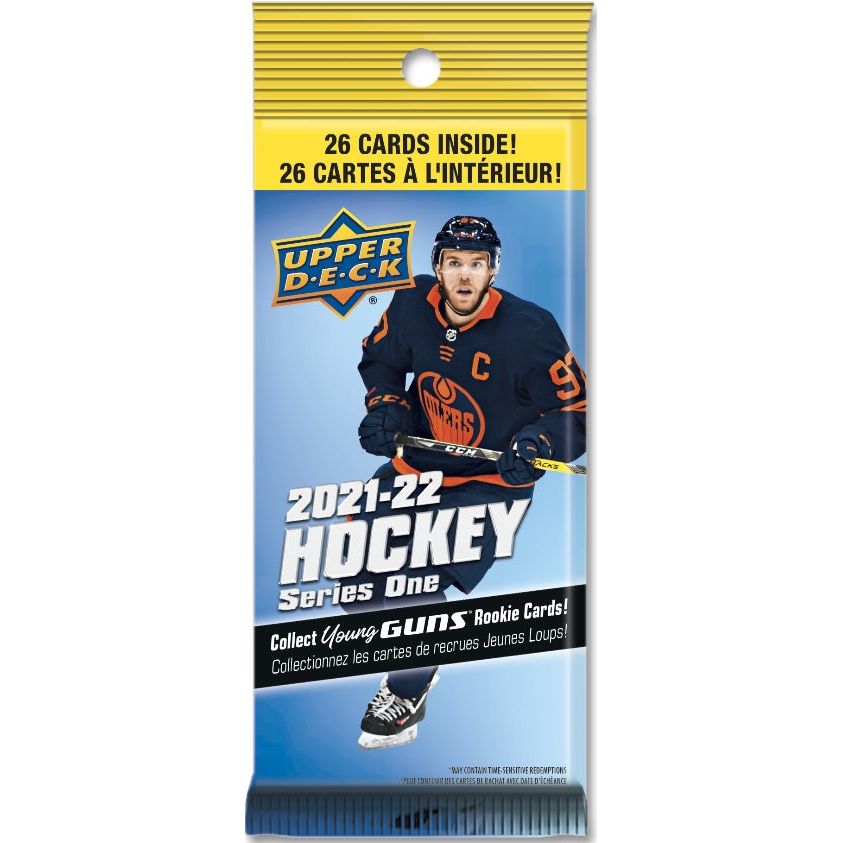Pack de hockey Upper Deck Série 2 2021-22