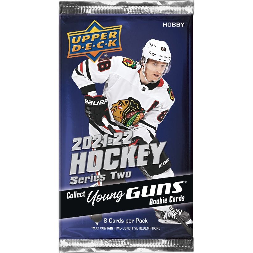 Pack de hockey pour passe-temps Upper Deck série 2 2021-22