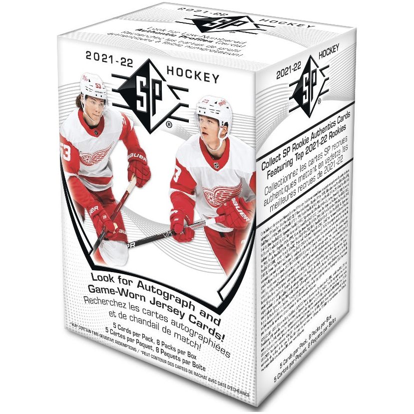 Coffret de blasters de hockey Upper Deck SP 2021-22