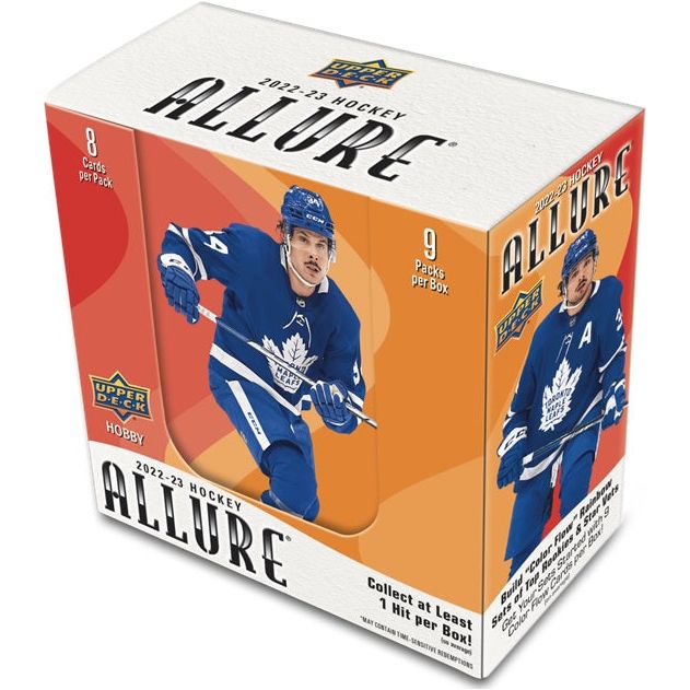 Coffret de hockey pour passe-temps Upper Deck Allure 2022-23