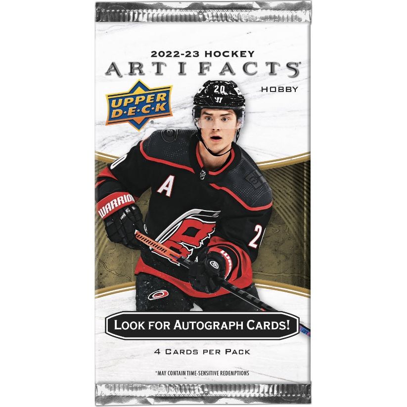 Pack de hockey sur glace Upper Deck Artifacts 2022-23