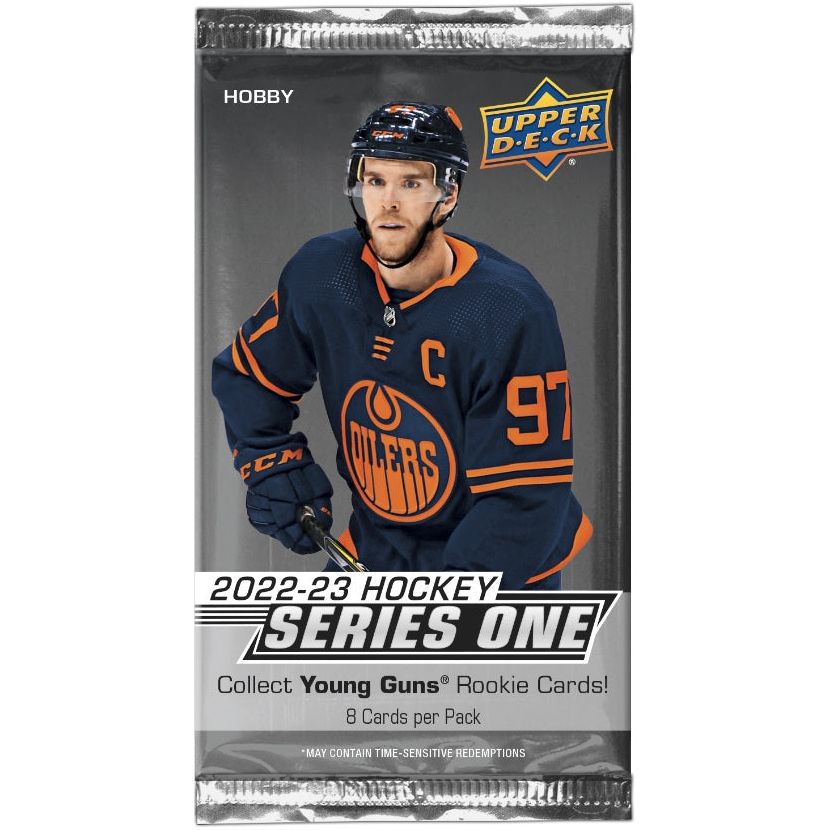 Pack de hockey pour passe-temps Upper Deck série 1 2022-23