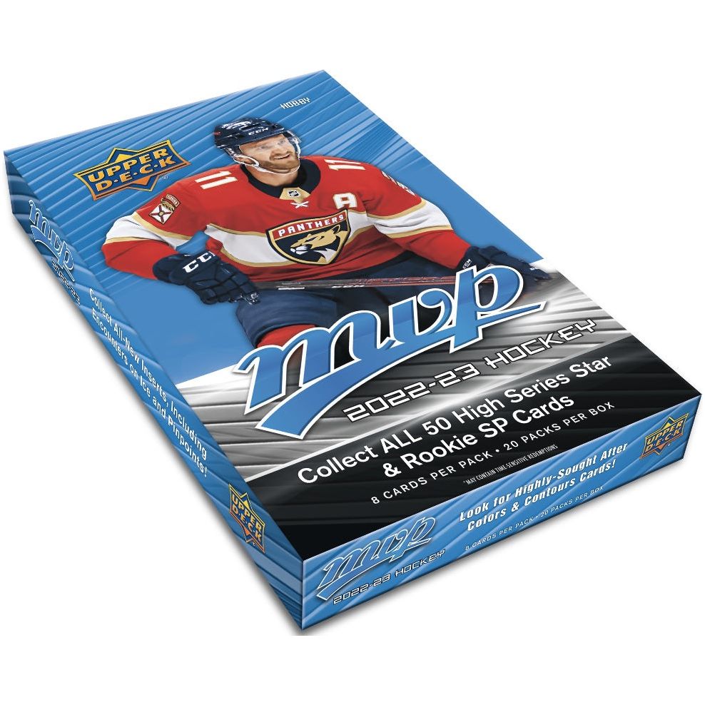 Coffret de loisirs de hockey Upper Deck MVP 2022-23