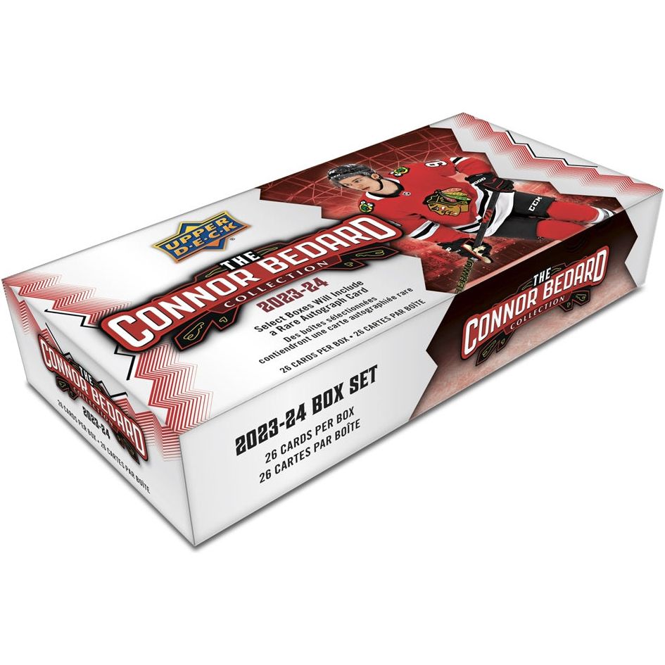Coffret de hockey Upper Deck 2023-24 de la collection Connor Bedard