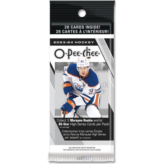 Paquet de hockey Upper Deck O-Pee-Chee 2023-24