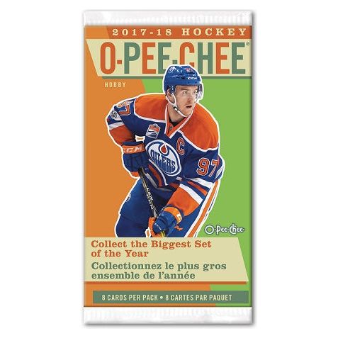Ensemble de hockey pour passe-temps Upper Deck O-Pee-Chee 2017-2018