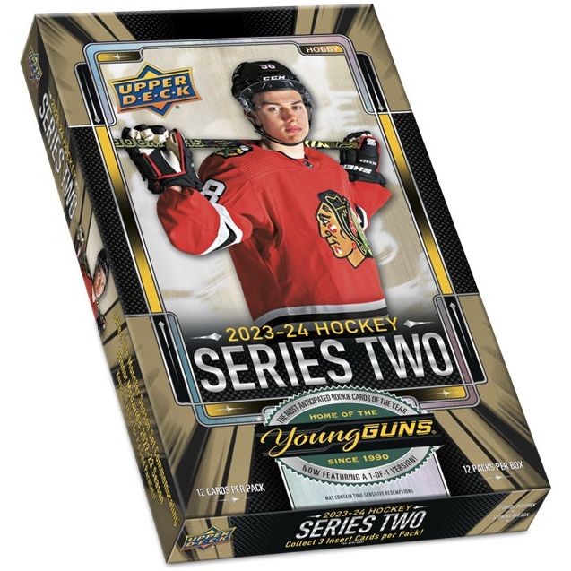 Coffret de hockey pour passe-temps Upper Deck série 2 2023-24
