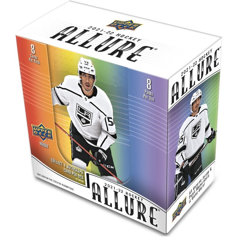 Coffret de hockey pour passe-temps Upper Deck Allure 2021-22
