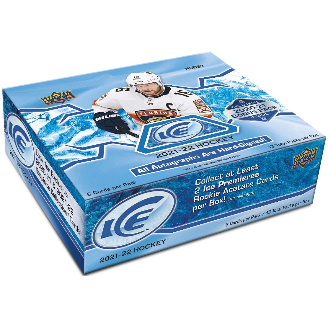 Coffret de loisirs pour hockey sur glace Upper Deck 2021-22