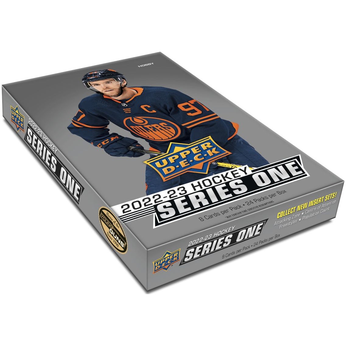 Coffret de hockey pour passe-temps Upper Deck série 1 2022-23