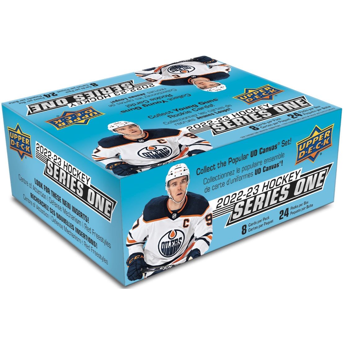 Coffret de vente au détail de hockey Upper Deck série 1 2022-23