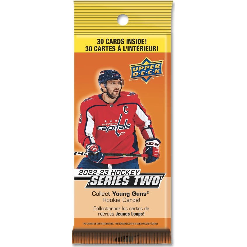 Pack de hockey Upper Deck Série 2 2022-23