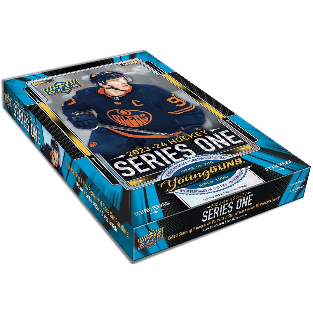 Coffret de hockey pour passe-temps Upper Deck série 1 2023-24