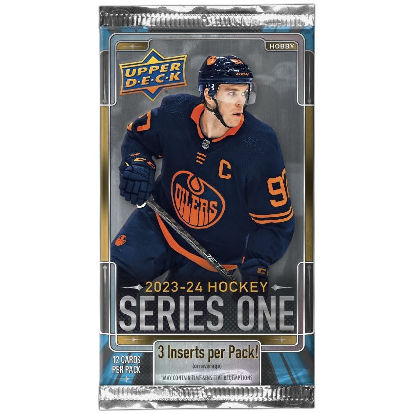 Pack de hockey pour passe-temps Upper Deck série 1 2023-24
