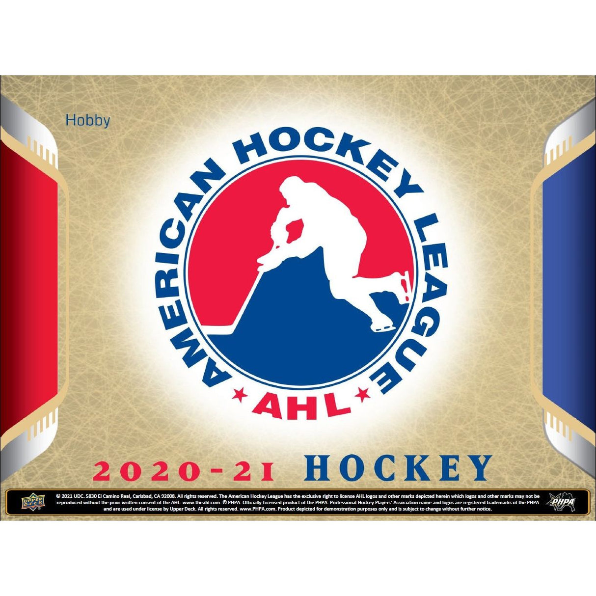 Coffret de hockey pour passe-temps Upper Deck AHL 2020-21
