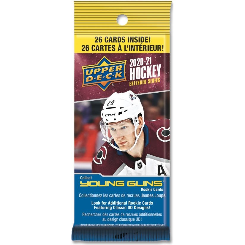 Pack de hockey étendu Upper Deck 2020-21