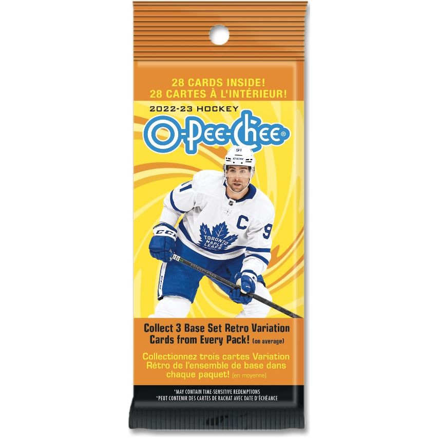 Paquet de hockey Upper Deck O-Pee-Chee 2022-23